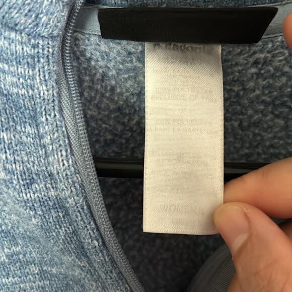 Patagonia Better Quarter Zip Pullover Sweater Fleece. Size S - Picture 5 of 8